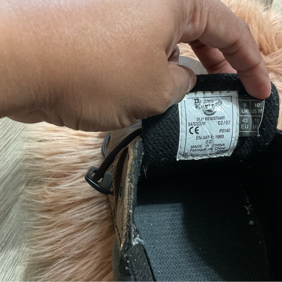 Dr. Martens Brown Industrial  Shoes Size 10 - Picture 14 of 15